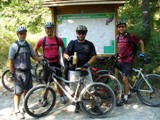 Salami in Mountain Bike a Sasso Marconi